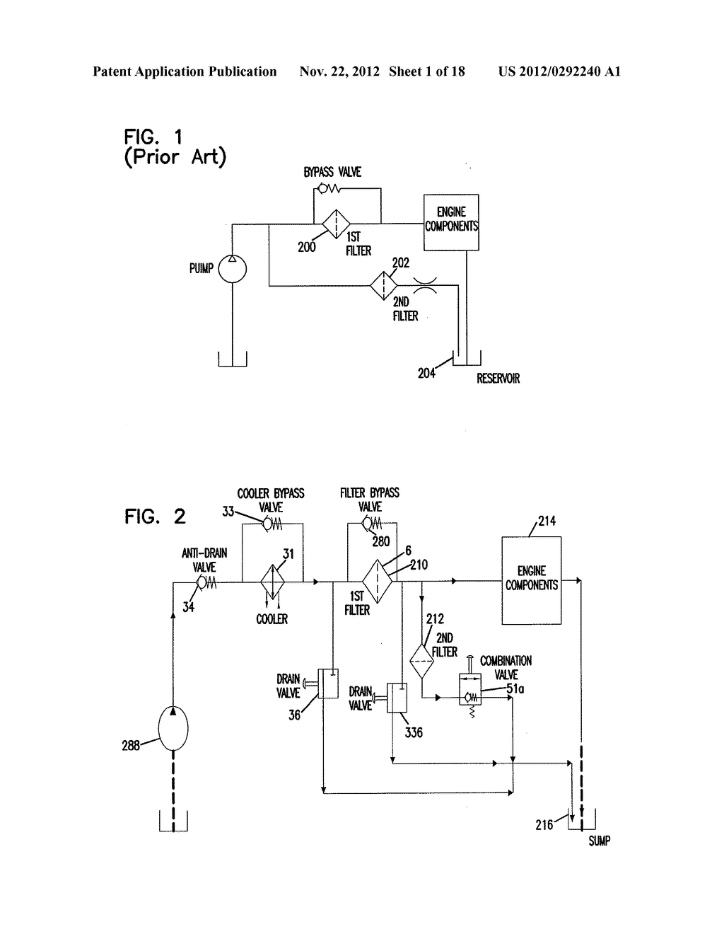 COMBINATION FILTER ARRANGMENT AND METHOD - diagram, schematic, and image 02