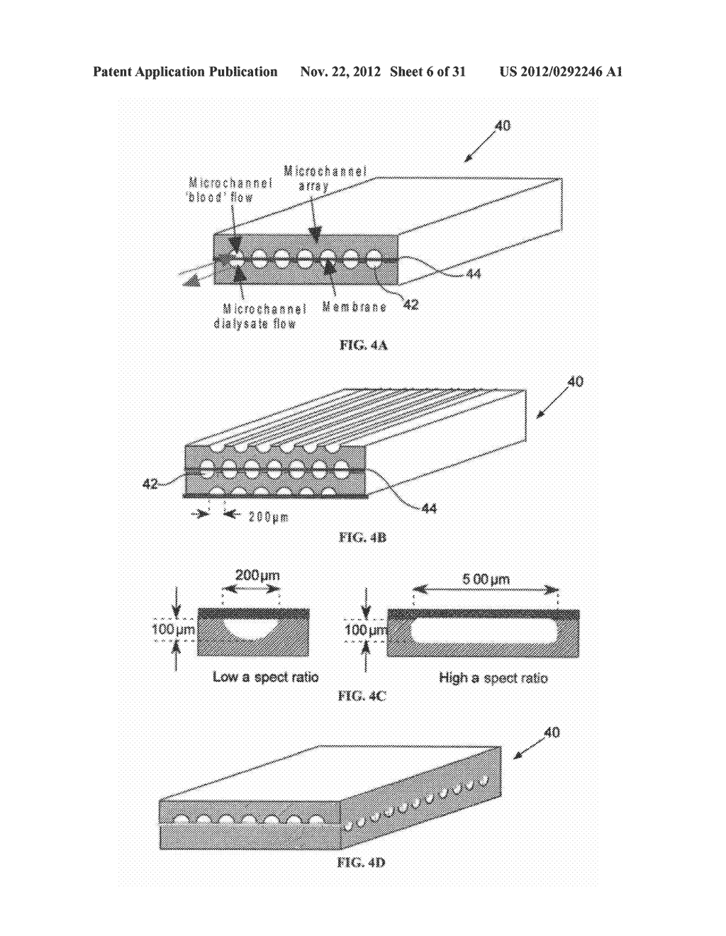MICROFLUIDIC DEVICES, PARTICULARLY FILTRATION DEVICES COMPRISING POLYMERIC     MEMBRANES, AND METHOD FOR THEIR MANUFACTURE AND USE - diagram, schematic, and image 07