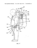 Backpack exoskeleton diagram and image