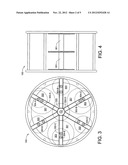 Electrician s rollable wire dispensing spool rack diagram and image