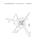 Method and Apparatus for In-Flight Blade Folding diagram and image