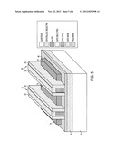 EPITAXIAL SOURCE/DRAIN CONTACTS SELF-ALIGNED TO GATES FOR DEPOSITED FET     CHANNELS diagram and image