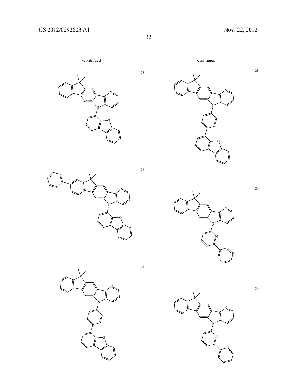 Heterocyclic compound, organic light-emitting device including the     heterocyclic compound, and flat display device including the organic     light-emitting device - diagram, schematic, and image 34
