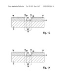 SEMICONDUCTOR DEVICE HAVING AT LEAST ONE CONTACT, AND MANUFACTURING METHOD     FOR A SEMICONDUCTOR DEVICE HAVING AT LEAST ONE CONTACT diagram and image