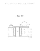 MICROELECTRONIC DEVICES HAVING CONDUCTIVE THROUGH VIA ELECTRODES INSULATED     BY GAP REGIONS diagram and image