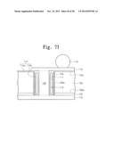 MICROELECTRONIC DEVICES HAVING CONDUCTIVE THROUGH VIA ELECTRODES INSULATED     BY GAP REGIONS diagram and image