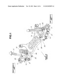 SUSPENSION STRUCTURE AND LINK ARRANGING METHOD diagram and image