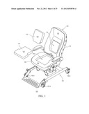 MOBILE ROCKING PATIENT CHAIR AND METHOD OF USE diagram and image