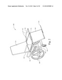 CONVERTIBLE WHEELCHAIRS WITH MOVABLE CARRIAGES FOR TRANSFERRING PATIENTS     TO/FROM THE WHEELCHAIRS diagram and image