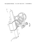 CONVERTIBLE WHEELCHAIRS WITH MOVABLE CARRIAGES FOR TRANSFERRING PATIENTS     TO/FROM THE WHEELCHAIRS diagram and image