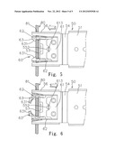 STRUCTURE OF SLIDE RAIL LATCH FOR CABINET diagram and image