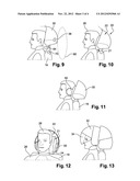 HEADREST FOR A PASSENGER SEAT FOR AN AIRCRAFT diagram and image