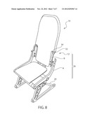 KINEMATIC SEAT WITH ELASTIC PIVOT diagram and image