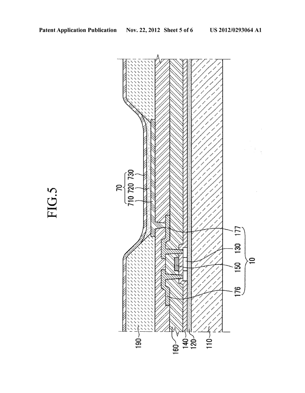 Organic Light Emitting Diode Display and Method for Manufacturing the Same - diagram, schematic, and image 06