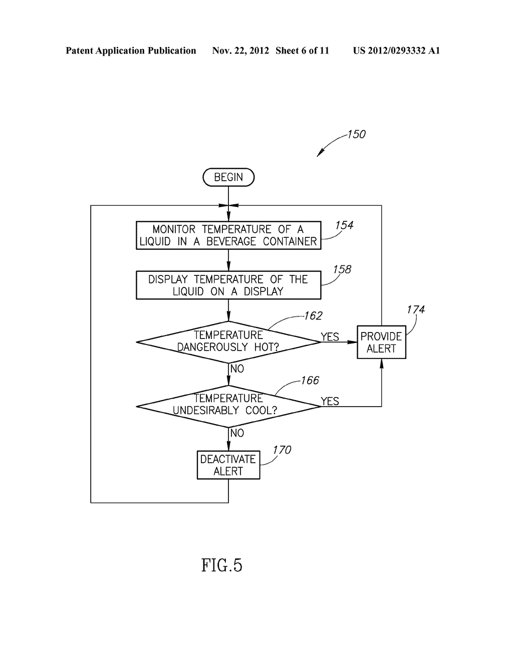 TEMPERATURE MONITORING BEVERAGE CONTAINER - diagram, schematic, and image 07