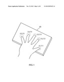 METHOD FOR TOUCH DEVICE TO TRANSMIT COORDINATES, METHOD FOR TOUCH DEVICE     TO TRANSMIT DISPLACEMENT VECTOR AND COMPUTER-READABLE MEDIUM diagram and image