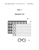 Stereoscopic Image Display Device Using Pattern Retarder Method and Method     for Fabricating the Same diagram and image