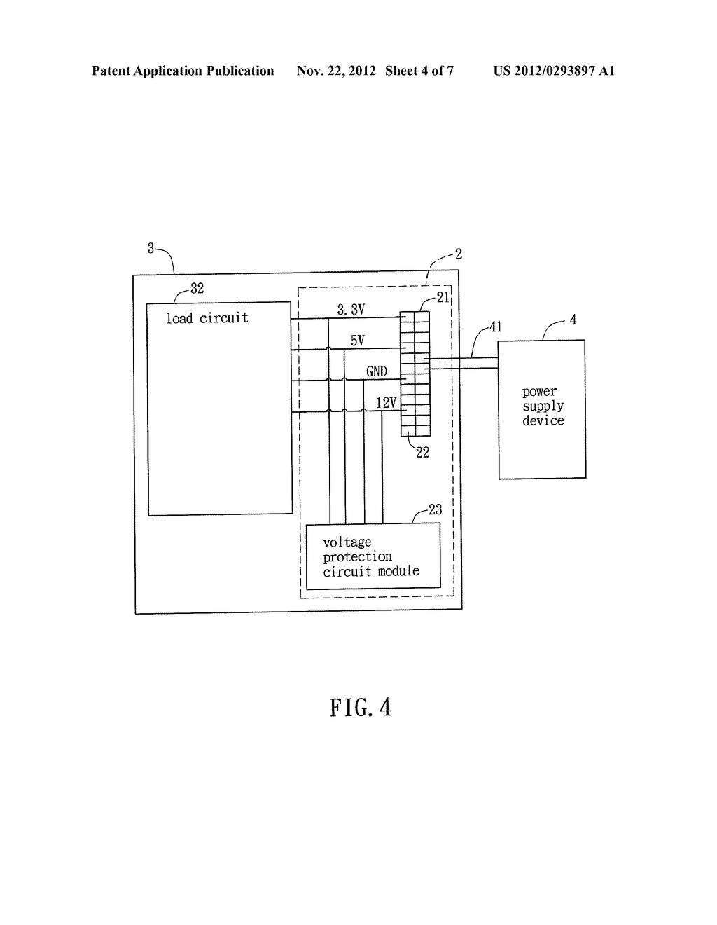 CONNECTOR WITH VOLTAGE PROTECTION FUNCTION - diagram, schematic, and image 05