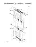 METHOD AND APPARATUS FOR PROVIDING A MECHANICAL MEANS TO SUPPORT CARD     SLOTS CAPABLE OF ACCEPTING CARDS OF MULTIPLE FORM FACTORS diagram and image