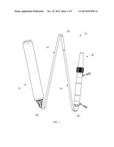 FOLD-UP BEACON AND ASSOCIATED POST FOR VEHICLES diagram and image