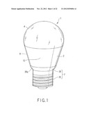 Lamp Having Outer Shell to Radiate Heat of Light Source diagram and image