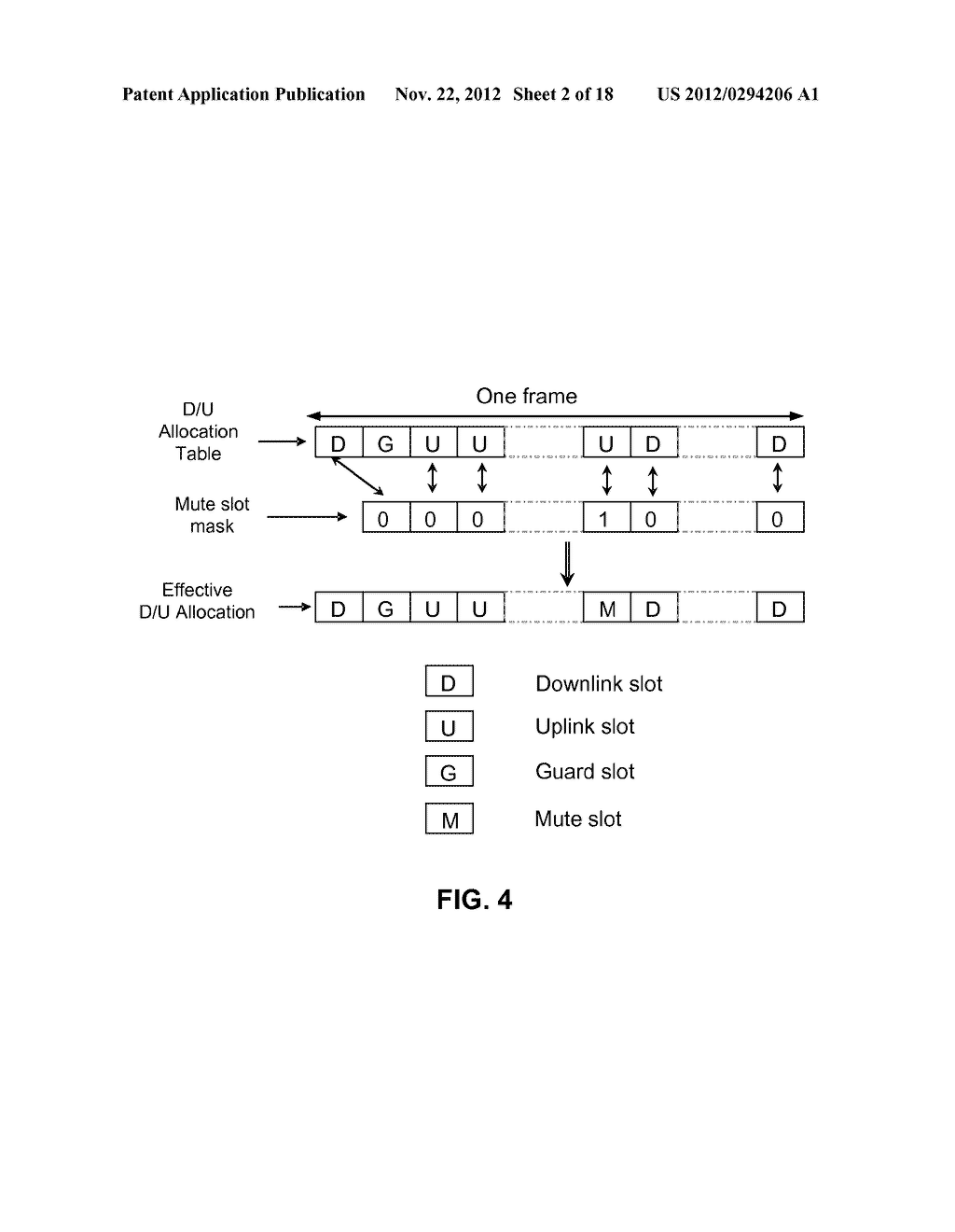 DYNAMIC ADJUSTMENT OF DOWNLINK/UPLINK ALLOCATION RATIO IN TDD WIRELESS     SYSTEMS - diagram, schematic, and image 03