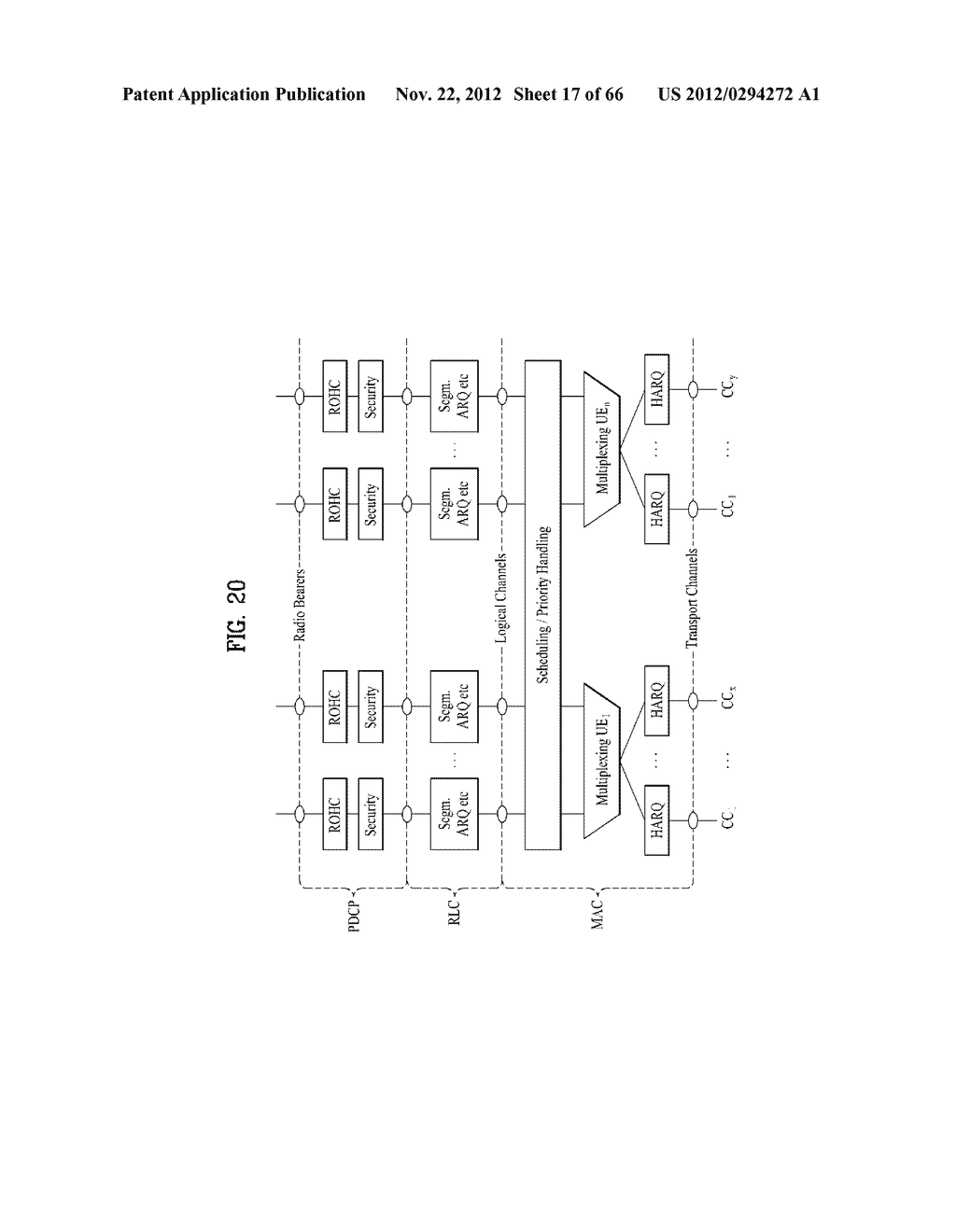 METHOD AND APPARATUS FOR TRANSMITTING CONTROL INFORMATION IN A WIRELESS     COMMUNICATION SYSTEM - diagram, schematic, and image 18