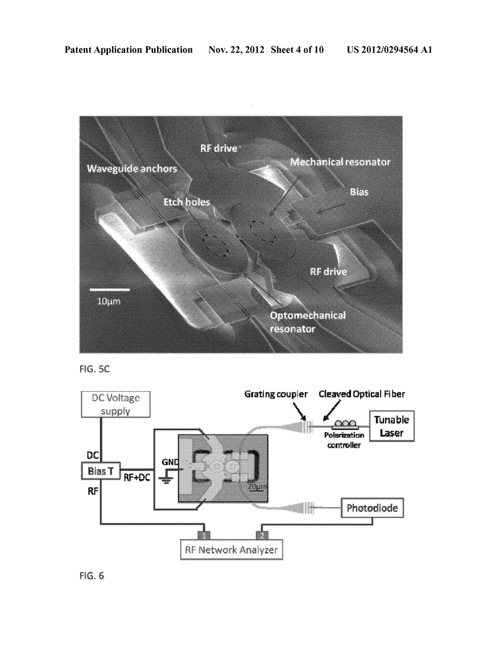 SILICON ACOUSTO-OPTIC MODULATOR STRUCTURE AND METHOD - diagram, schematic, and image 05