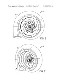 NON-PERIODIC CENTRIFUGAL COMPRESSOR DIFFUSER diagram and image