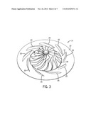 NON-PERIODIC CENTRIFUGAL COMPRESSOR DIFFUSER diagram and image