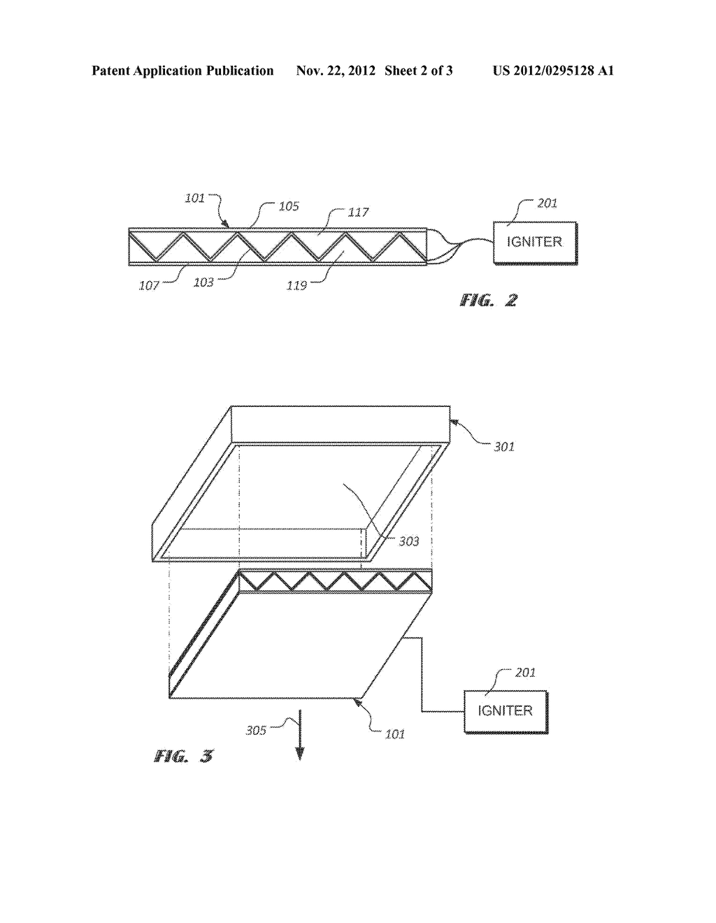 ELECTRICALLY INITIATED SECURITY DEVICE AND SYSTEM INCORPORATING SAME - diagram, schematic, and image 03