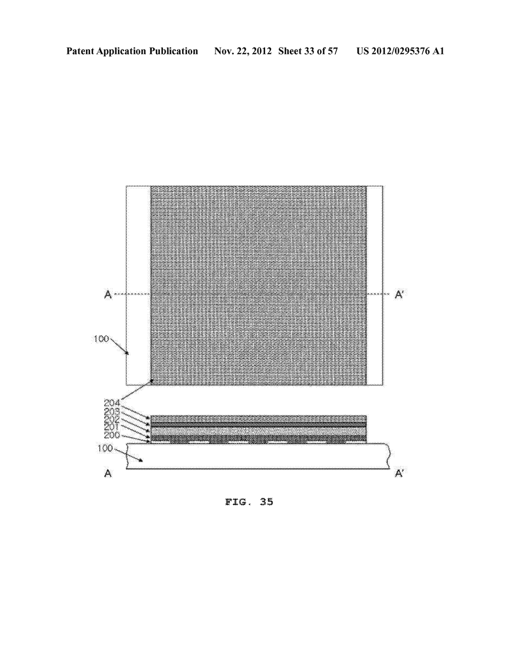 METHOD FOR MANUFACTURING A LED ARRAY DEVICE, AND LED ARRAY DEVICE     MANUFACTURED THEREBY - diagram, schematic, and image 34