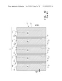 METHOD FOR PRODUCING AN ARRAY OF THIN-FILM PHOTOVOLTAIC CELLS HAVING A     TOTALLY SEPARATED INTEGRATED BYPASS DIODE AND METHOD FOR PRODUCING A     PANEL INCORPORATING THE SAME diagram and image