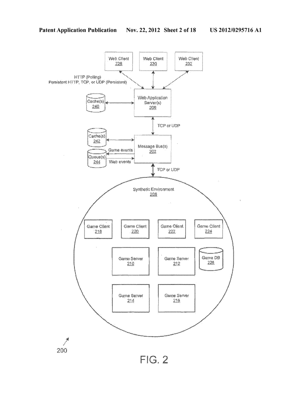 WEB CLIENT DATA CONVERSION FOR SYNTHETIC ENVIRONMENT INTERACTION - diagram, schematic, and image 03