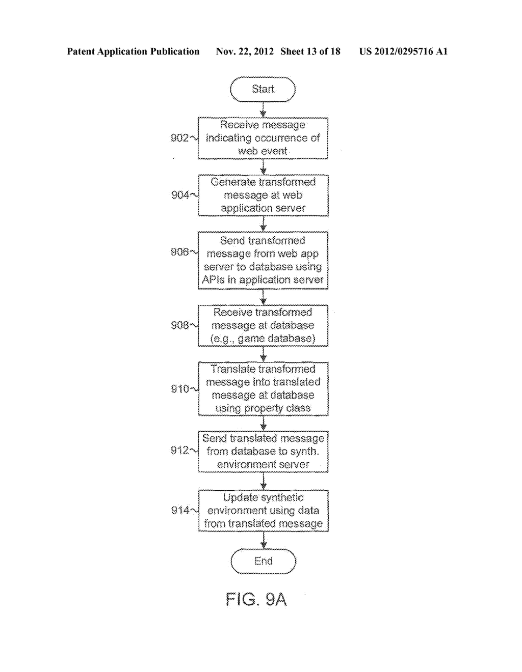 WEB CLIENT DATA CONVERSION FOR SYNTHETIC ENVIRONMENT INTERACTION - diagram, schematic, and image 14