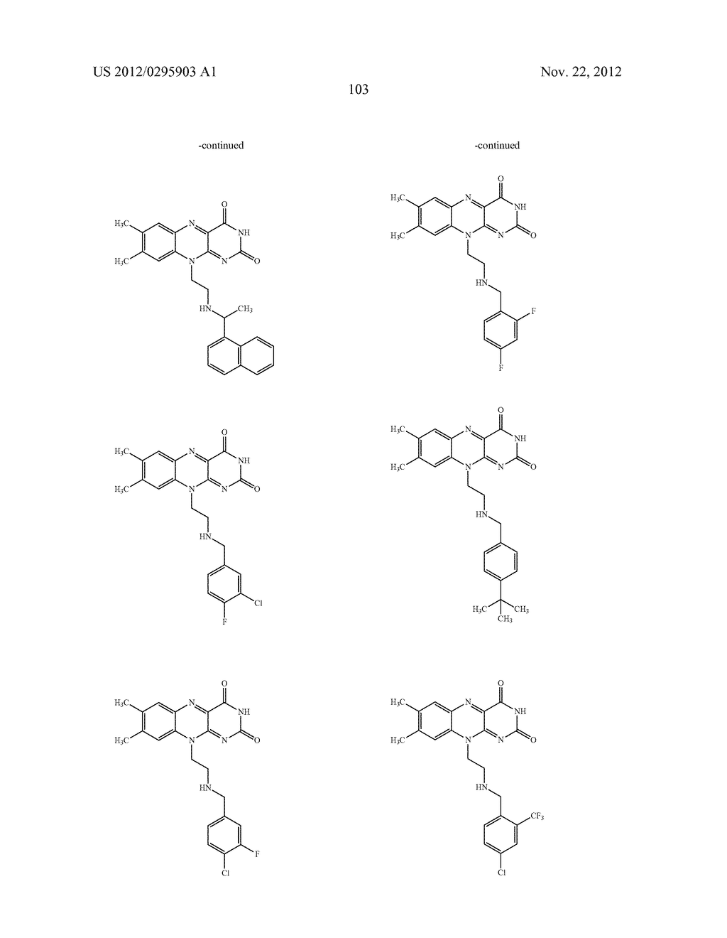 FLAVIN DERIVATIVES - diagram, schematic, and image 104