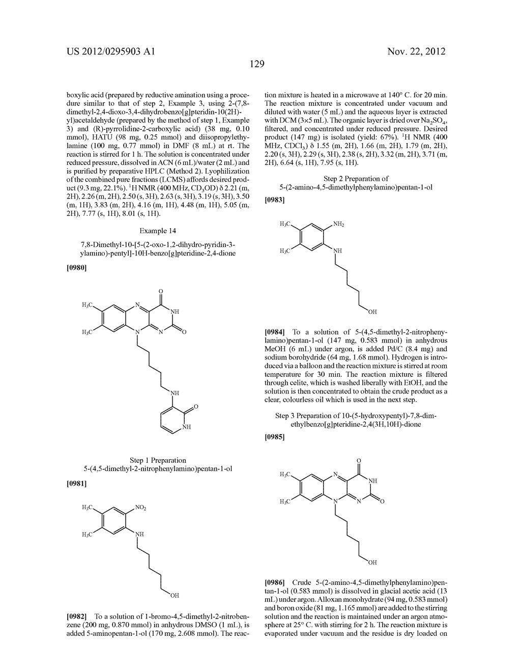 FLAVIN DERIVATIVES - diagram, schematic, and image 130