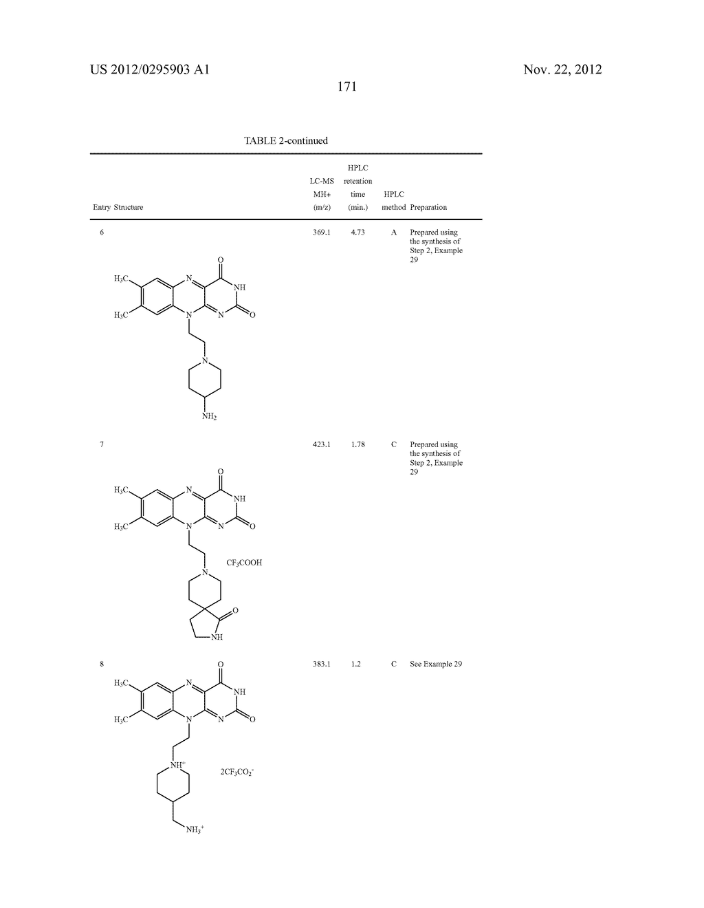 FLAVIN DERIVATIVES - diagram, schematic, and image 172