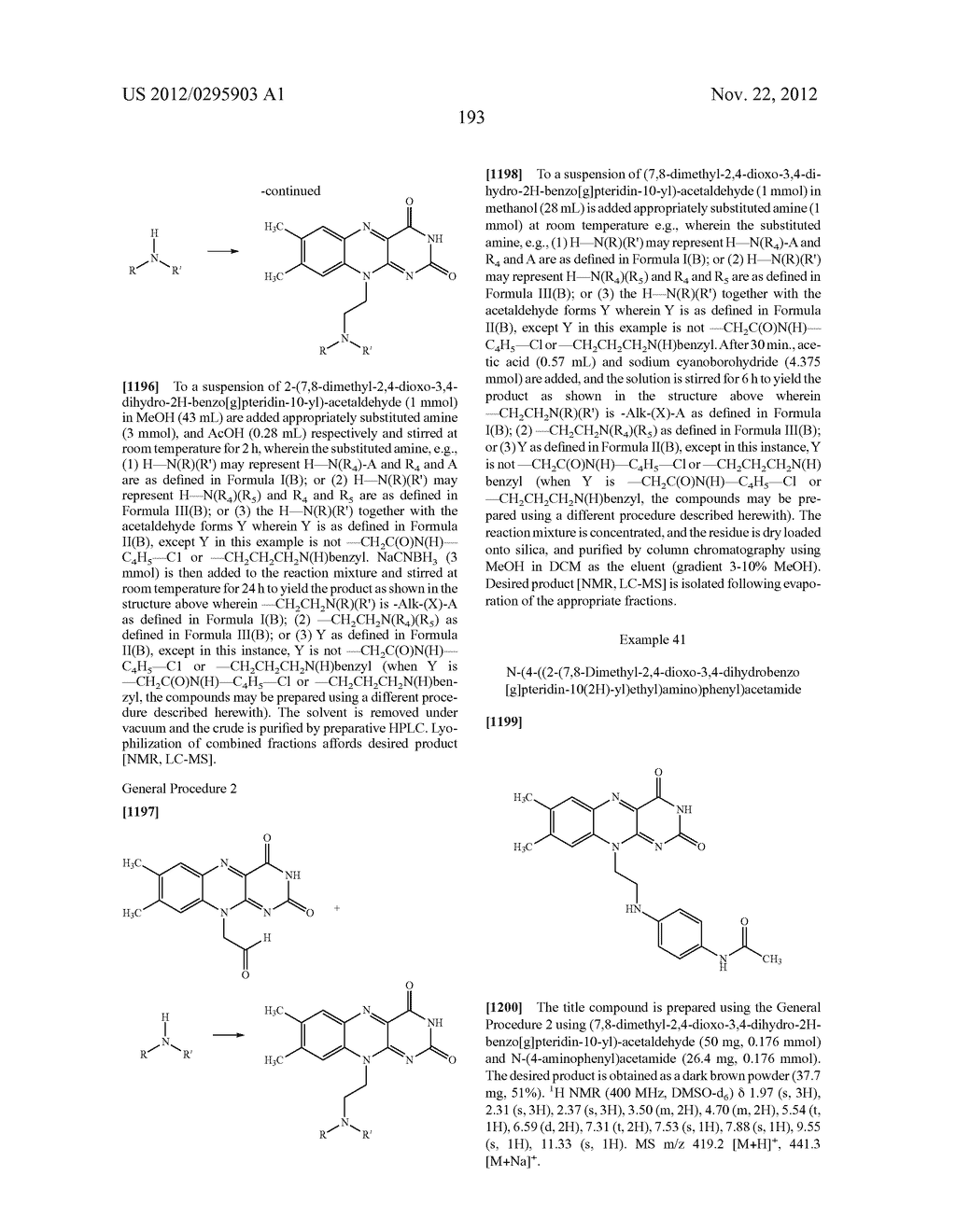 FLAVIN DERIVATIVES - diagram, schematic, and image 194