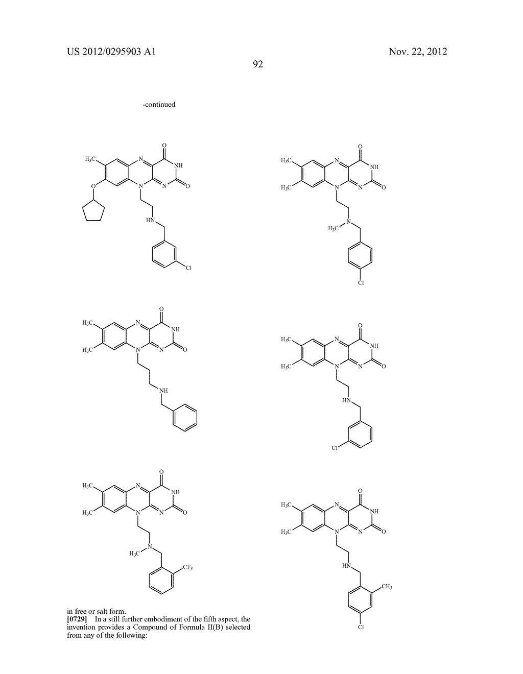 FLAVIN DERIVATIVES - diagram, schematic, and image 93