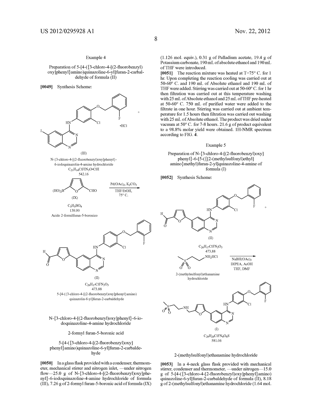 METHODS FOR DETECTING AND REDUCING IMPURITIES OF LAPATINIB AND SALTS     THEREOF - diagram, schematic, and image 17