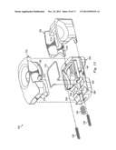 EXTERNAL FIXATION CLAMP USING A TRIGGER MECHANISM AND STORED SPRING ENERGY diagram and image