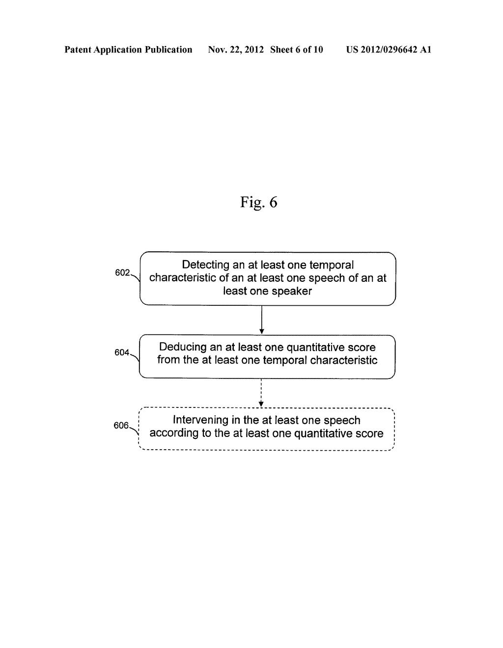 METHOD AND APPRATUS FOR TEMPORAL SPEECH SCORING - diagram, schematic, and image 07