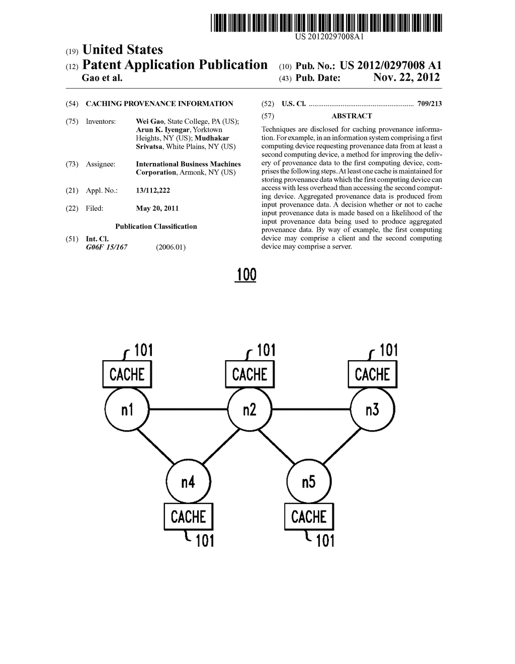 CACHING PROVENANCE INFORMATION - diagram, schematic, and image 01