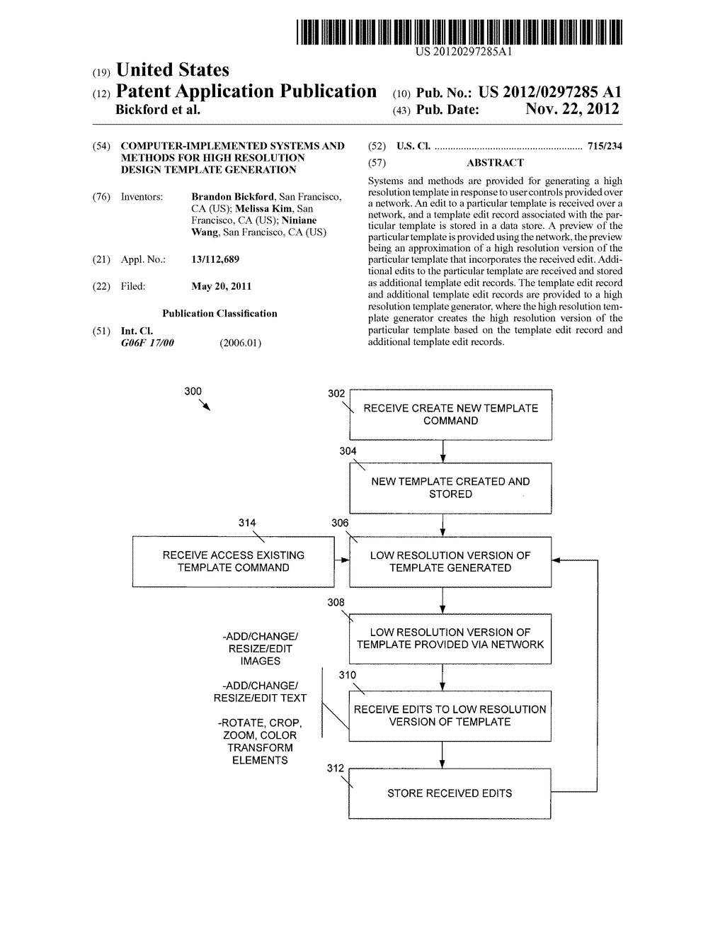 Computer-Implemented Systems And Methods For High Resolution Design     Template Generation - diagram, schematic, and image 01