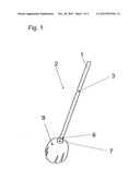 HANDLE FOR A CLEANING DEVICE diagram and image