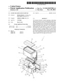 STAMP AND ASSOCIATED STAMP PAD diagram and image