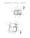 STAMP AND ASSOCIATED STAMP PAD diagram and image