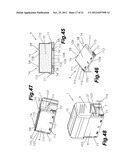 STAMP AND ASSOCIATED STAMP PAD diagram and image