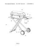 Barbecue Stove diagram and image